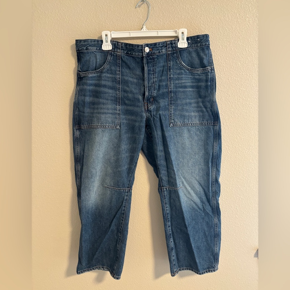 Madewell Women's Straight-Leg Jeans in Medium Wash Blue